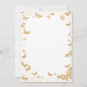 彼は私をときめかせる ロマンチックな結婚前のお祝い 招待状 (裏面)