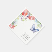 彼は私をドキドキさせる プレ花嫁のシャワー スタンダードカクテルナプキン (角)