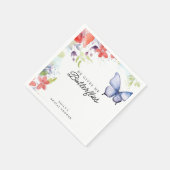 彼は私をドキドキさせる プレ花嫁のシャワー スタンダードカクテルナプキン (角)