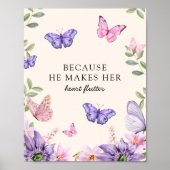 彼は私をドキドキさせる ワイルドフラワーズのブライダルシャワー ポスター (正面)