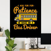 彼は私をバスの運転手にした ポスター (ホームオフィス)