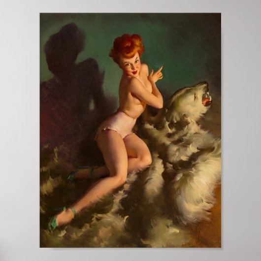 彼は私を怖がってイライラさせそうになった ポスター (正面)