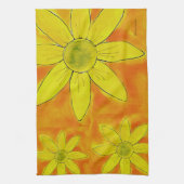 彼は私を愛しているデイジー – アメリカのMoJoキッチンタオル キッチンタオル (縦)