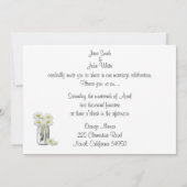 彼は私を愛している結婚式招待状 招待状 (裏面)