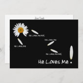 彼は私を愛している結婚式招待状 招待状 (正面/裏面)