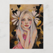 彼は私を愛し、彼はオリジナルではなく私を愛絵画し、 ポストカード (正面)