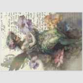 彼は私を愛し、彼は私を愛していない。ティッシュペーパー 薄葉紙 (正面)