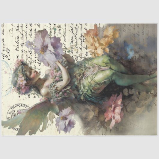 彼は私を愛し、彼は私を愛していない。ティッシュペーパー 薄葉紙 (正面)