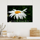 彼は私を愛し、彼は私を愛していない ポスター (キッチン)