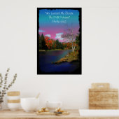 「彼は私を離れる」ポスタ感動的ープリント ポスター (キッチン)