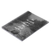 彼は私を静かな水の聖句の横に導く ノートブック (左側)