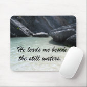 彼は私を静水の傍らに連れて行く… マウスパッド (マウス)