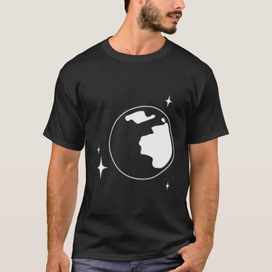 彼は私与えの月と星の無限の2つの側面 Tシャツ (正面)