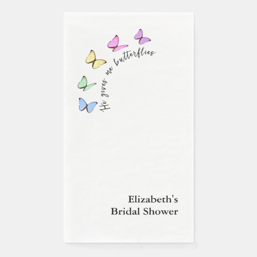 彼は私与えの蝶のブライダルシャワー (正面)