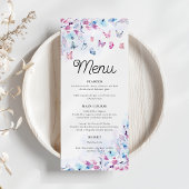 彼は私与えの蝶のブライダルシャワー メニュー