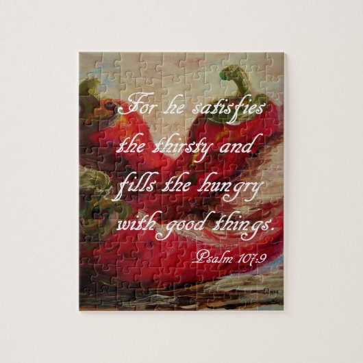 彼は空腹の満たします ジグソーパズル (縦)