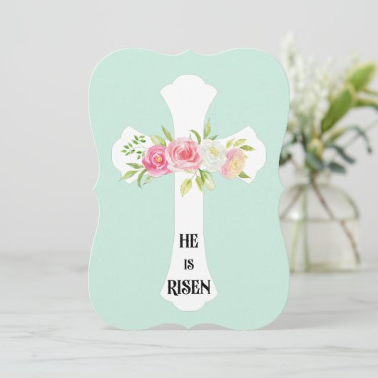 彼は立ち上がった!あなたのイースターが幸せであることを望ん賛美だ 招待状 (スタンド正面)