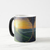 彼は立ち上がった！ モーフィングマグカップ (正面左)