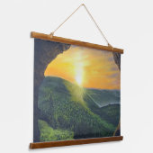 彼は立ち上がった！ 吊り下げ型タペストリー (傾斜あり)