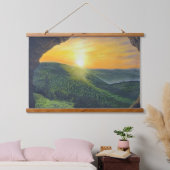 彼は立ち上がった！ 吊り下げ型タペストリー (寝室)