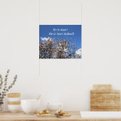 彼は立ち上がった!彼は本当に起き上がった! ポスター (キッチン)