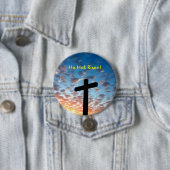 彼は立上がりました! 下記によって: Nightmare7darkangel 缶バッジ (インサイチュ)