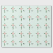 彼は緑の水彩画を現した ラッピングペーパー (フラット)