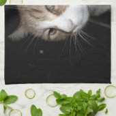 彼は考える何だ？ キッチンタオル (折り畳み)