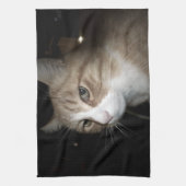 彼は考える何だ？ キッチンタオル (縦)