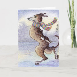 彼は耳から風を楽しんだ カード