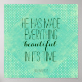 彼は聖書の聖句をことごとく美しくした ポスター (正面)