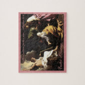 彼は聖書の聖句キリスト教の復活祭を復活させた ジグソーパズル (縦)