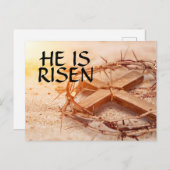 彼は胸部を起こした シーズンポストカード (正面/裏面)