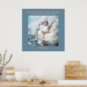 彼は自分の天使たちにあなたを取り巻くように命じるからだ。 ポスター (キッチン)