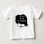 彼は自分を変えようとしている自分が可愛い ベビーTシャツ (正面)