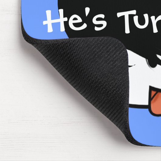 彼は自分を変えようとしている自分が可愛い マウスパッド (コーナー)