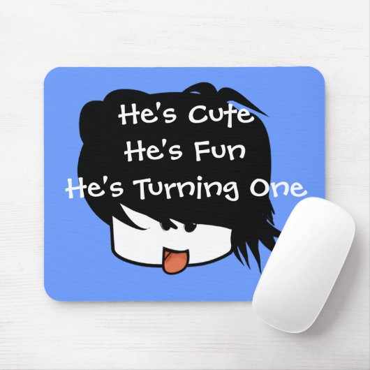 彼は自分を変えようとしている自分が可愛い マウスパッド (マウス)