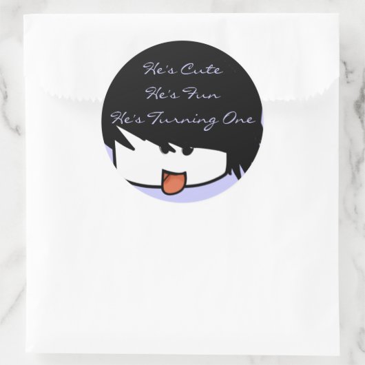 彼は自分を変えようとしている自分が可愛い ラウンドシール (バッグ)