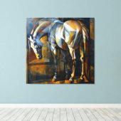 彼は英雄だった キャンバスプリント (インサイチュ (ウッドフロア))