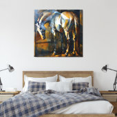 彼は英雄だった キャンバスプリント (インサイチュ (寝室))