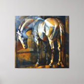 彼は英雄だった キャンバスプリント (正面)