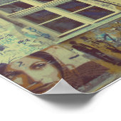 彼は行ったけど私はまだここにいる ポスター (角)