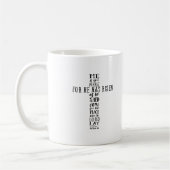 彼は言ったとおり起き上がったからここにいない コーヒーマグカップ (左)