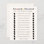 彼は言った (正面/裏面)