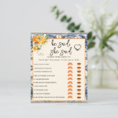 彼は言った |ブライダルシャワー (スタンド正面)