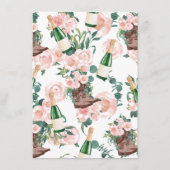 彼は言った、彼女はブーツ&バブリーのパーティーゲーム エンクロージャーカード (裏面)