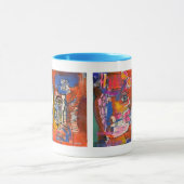 「彼は言った、彼女は言った」飲み物のマグカップ マグカップ (中央)