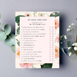 彼は言った |赤面フローラブライダルシャワー