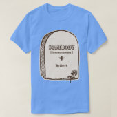 彼は試みた Tシャツ (デザイン正面)