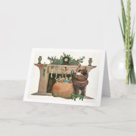 彼は話何もヴィンテージサンタクロースではない シーズンカード